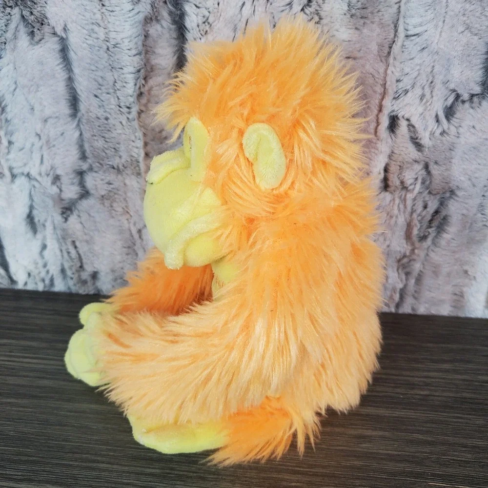 Anico Orange & Yellow Plush Gorilla Monkey Ape 